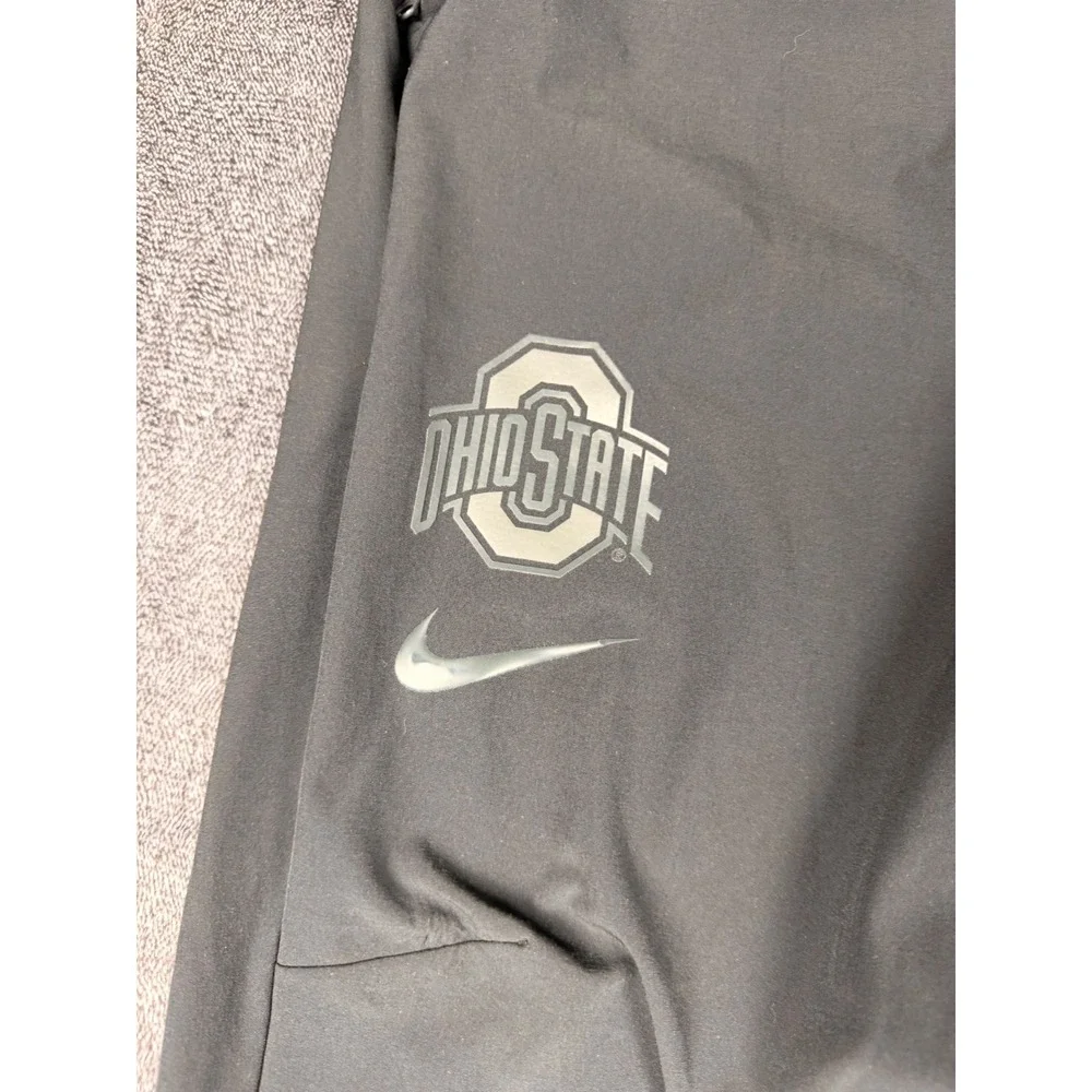Nike Ohio State Buckeyes Dri-FIT Training Pants Mens Medium Black Joggers